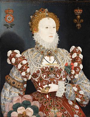 Nicholas Hilliard (called) - Portrait of Queen Elizabeth I - Google Art Project
