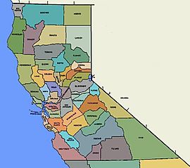 NorCal Counties Map