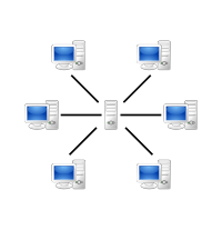 Server-based-network