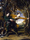 Sir Joshua Reynolds - Colonel Acland and Lord Sydney- The Archers - Google Art Project