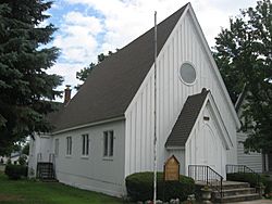 St. Paul's Episcopal Church, a historic site in the village