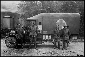 Australian Imperial Force Ambulance, 1916