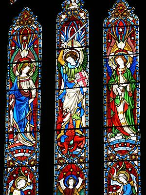 Belmont Abbey, Stained Glass