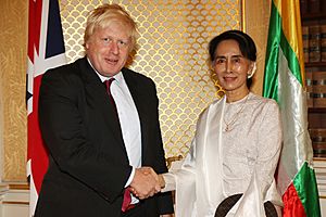 Boris Johnson and Aung San Suu Kyi 2016