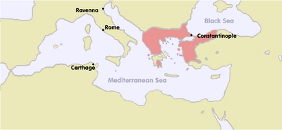 Byzantine Empire 1270 historical