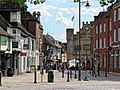 Carfax to Market Square in Horsham, West Sussex, England 02