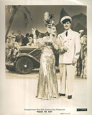 Carmen Miranda em Uma Noite no Rio 1941