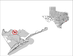 Location of Bacliff, Texas
