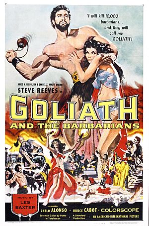 Goliath and the Barbarians (1959) poster