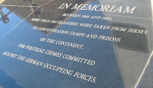 Jersey Occupation deportation memorial