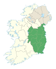 Location of Leinster