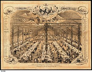 Old Colonists' Festival Dinner 1851