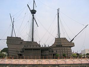 Portuguese ship museum Melaka