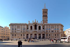 Santa Maria Maggiore (Rome) frontview