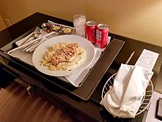 Trump Hotel dinner room service