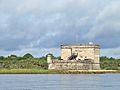 View of Fort Matanzas from the fort's ferry