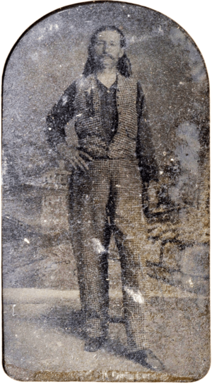 Wild Bill Hickok tintype