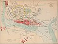 Yangon Rangoon and Environ map 1911