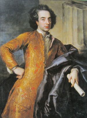 Anthoni Schoonjans - Portrait of the composer Giovanni Bononcini