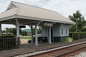 Former Atmore Amtrak station