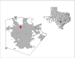 Location of Shavano Park, Texas