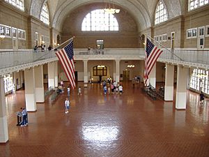 Ellis Island Hall Interior