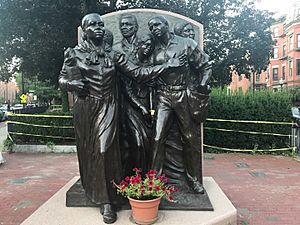 Harriet Tubman Memorial, Boston (front, uncropped)