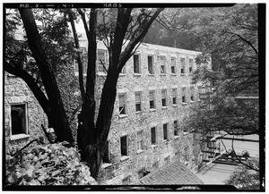 Historic American Buildings Survey E. H. Pickering, Photographer August 1936 - Old Mill, River Road, Ilchester, Howard County, MD HABS MD,3- ,4-1