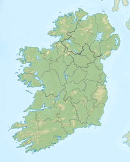 Lough Gill location in Ireland