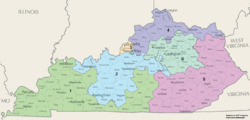 Kentucky Congressional Districts, 113th Congress