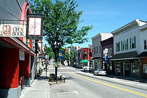 Downtown Lewisburg in Greenbrier County