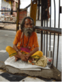 Mendicant in India