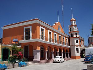 PalacioMunicipal-San Pablo Villa de Mitla-Oaxaca-Mexico