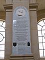 Philippe Leclerc de Hauteclocque memorial plaque, Saint-Louis-des-Invalides, Les Invalides, Paris, France - 20050912
