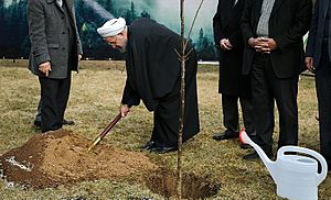 President Rouhani in Arbor Day 03