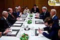 Secretary Kerry Addresses Afghanistan President Ghani and Pakistan Prime Minister Sharif During Trilateral Meeting With Vice President Biden on Sidelines of World Economic Forum in Switzerland (23890500733)
