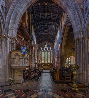 St Mary's Church Choir2, Shrewsbury, Shropshire, UK - Diliff