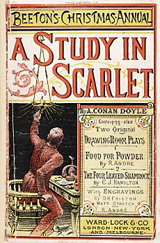 A Study in Scarlet from Beeton's Christmas Annual 1887