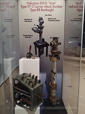 B5N2 Type 88 Bombsight, Torpedo Release, and Bomb Release at PHAM