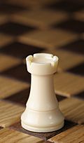 Chess piece - White rook