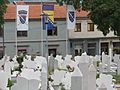 Flag cemetery Mostar
