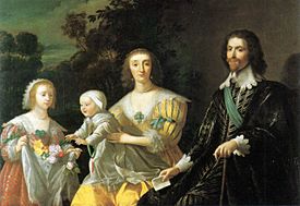 George Villiers Duke of Buckingham and Family 1628