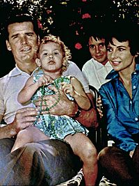 James Garner and family 1961