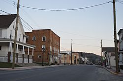 Main Street south of Spruce