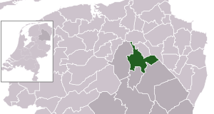 Map - NL - Municipality code 1730 (2009)