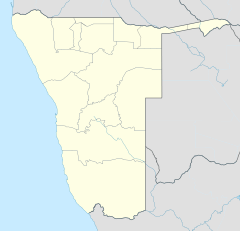 Windhoek is located in Namibia