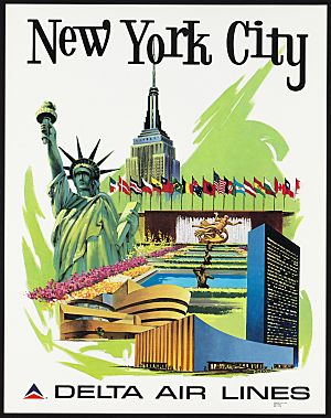 1960s Delta in New York ad