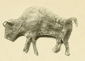Bison effigy