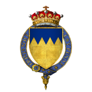 Coat of arms of Sir Thomas Boleyn, 1st Earl of Wiltshire and Ormond, KG