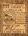 Continental Currency One-Third-Dollar 17-Feb-76 obv